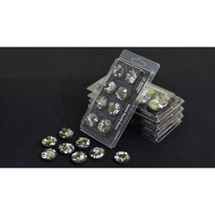 Battle Ready Bases: Winter- Round 32mm (x8) GGRBWR32