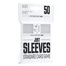 Just sleeves - Standard Card Game White GX1007