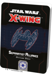 X Wing 2nd Edition Separatist Alliance Damage Deck SWZ78