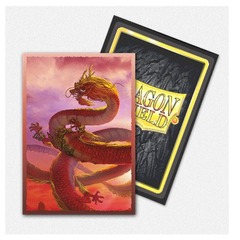 Dragon Shield: Wood Dragon 2024 - Matte Dual Art Japanese Size Card Sleeves (60ct)