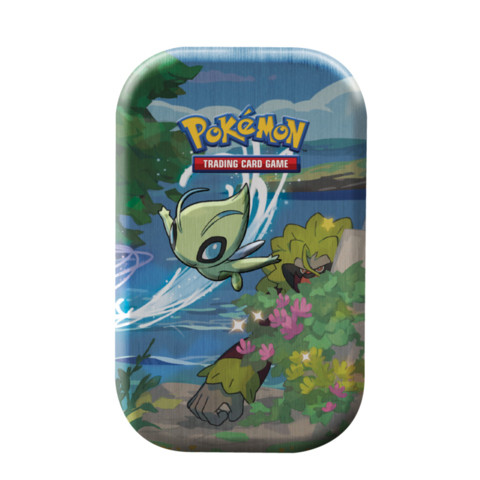 Pokemon Shining Fates Mini Tin Celebi / Rillaboom