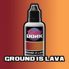 Turbo Dork Paint Ground is Lava