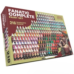 Warpaint: Fanatic Complete Paint Set - 216 colors & 4 brushes