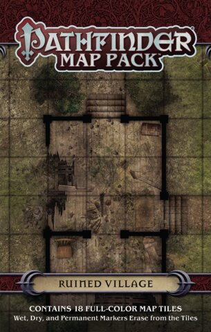 Pathfinder RPG Ruined Village Map Pack