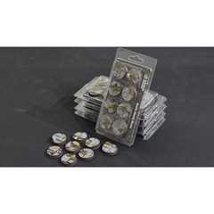 Battle Ready Bases: Temple- Round 32mm (x8) GGRBTR32