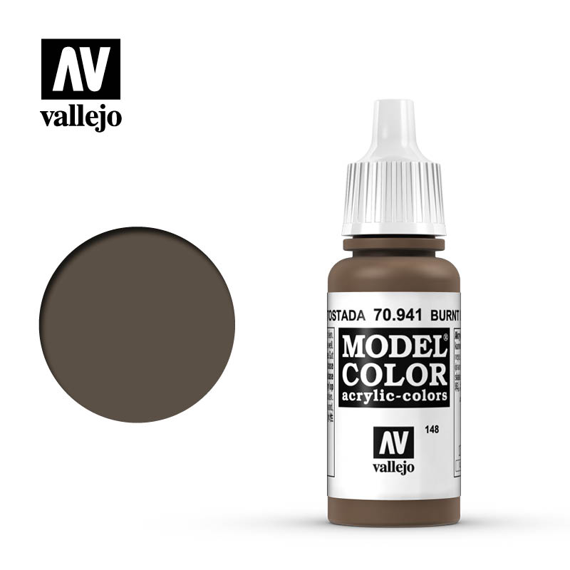 VAL70941 Vallejo Burnt Umber