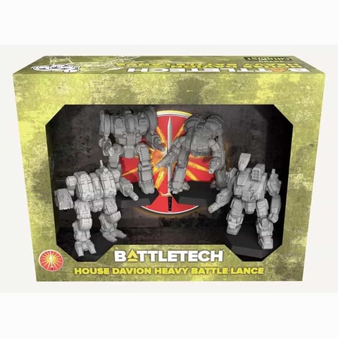 BattleTech: House Davion Heavy Battle Lance Force Pack