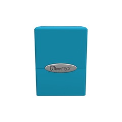 UPR15589: Deckbox: Satin Cube 100+ Solid- Blue, Sky