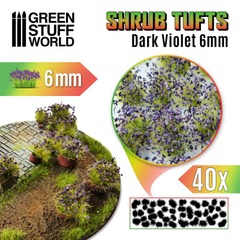 Shrub Tuft 6mm Dark Violet
