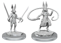 WZK90487 D&D Minis Wave 17 Harengon Rouges