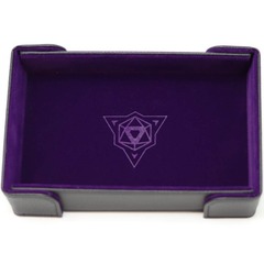 DIE HARD MAGNETIC RECTANGLE TRAY WITH PURPLE VELVET