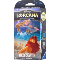 Disney Lorcana: The First Chapter - Starter Deck: Sapphire/Steel (Aurora/Simba) RAV8189