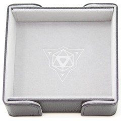 DIE HARD MAGNETIC SQUARE TRAY WITH GRAY VELVET