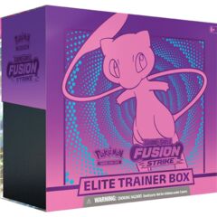 Pokemon Sword and Shield Fusion Strike Elite Trainer Box