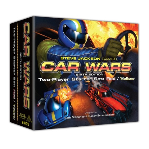 Car Wars 2-Player Starter Set Red/Yellow SJG2406