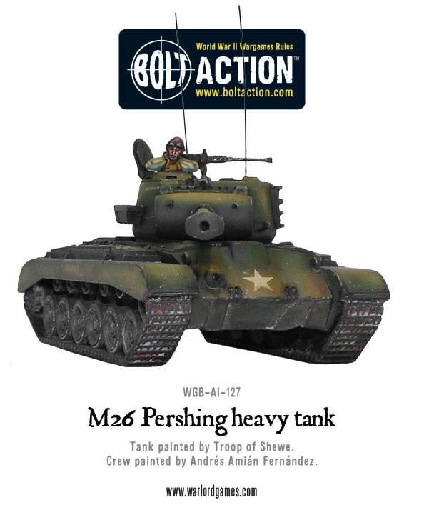 Bolt Action M26 Pershing Heavy Tank Bolt Action M26 Pershing Heavy Tank