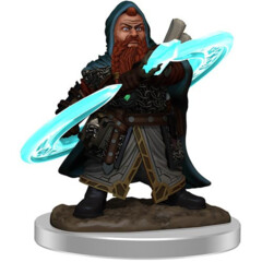 77515 - Pathfinder Painted Figure - Male Dwarf Sorcerer