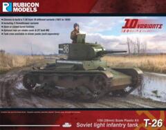 Bolt Action Soviet T-26 Light Infantry Tank