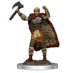 93052 D&D Premium Painted Minis: W7 Human Barbarian Female