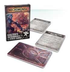 necromunda badzones environments & events cards