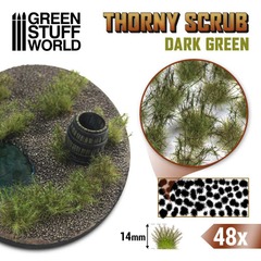 Thorny Scrub Dark Green