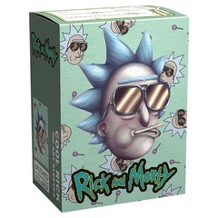 Dragon Shield Sleeves: Brushed - Rick & Morty - Cool Rick (100) 16074