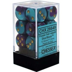 CHX26649 16mm 12d6 Gemini: Purple-Teal/Gold
