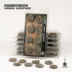 Battle Ready Bases: Urban Warfare- Round 28mm (x8)