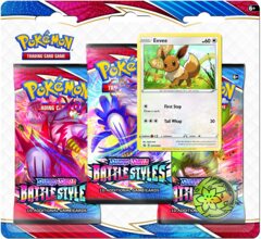 Pokemon Sword & Shield Battle Styles 3 Booster Blister