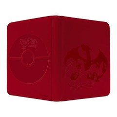 Binder: PRO 9-Pocket Pokemon Zippered- Elite Series Charizard