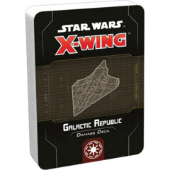 X Wing 2nd Edition Galactic Republic Damage Deck SWZ77