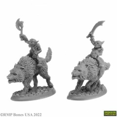 Reaper: Dungeon Dwellers - Goblin Wolfriders (2) (07041)