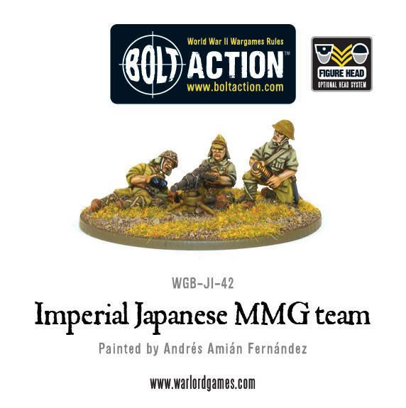 Bolt Action Imperial Japanese MMG team