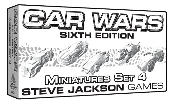 Car Wars: Sixth Edition: Miniatures Set 4