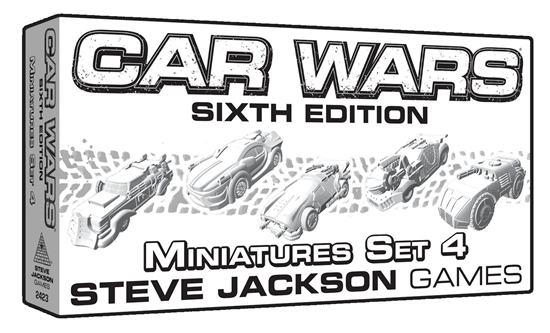 Car Wars: Sixth Edition: Miniatures Set 4
