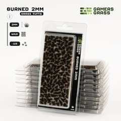 Gamers Grass Tufts: Tufts- Burned 2mm- Wild