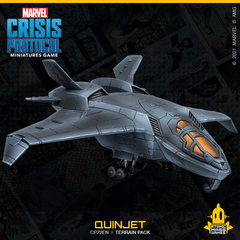 Marvel Crisis Protocol Quinjet Terrain (do not reorder)