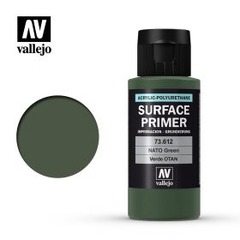 Vallejo: Surface Primer - NATO Green (60ml) VAL73612