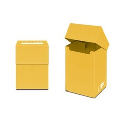 Deckbox: PRO 80+ Solid - Yellow