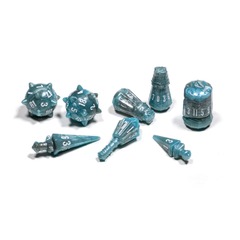 Polyhero Warrior 8 Dice Set Stalwart Storm PHD2312