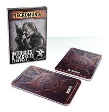 necromunda intrigues & rackets card pack