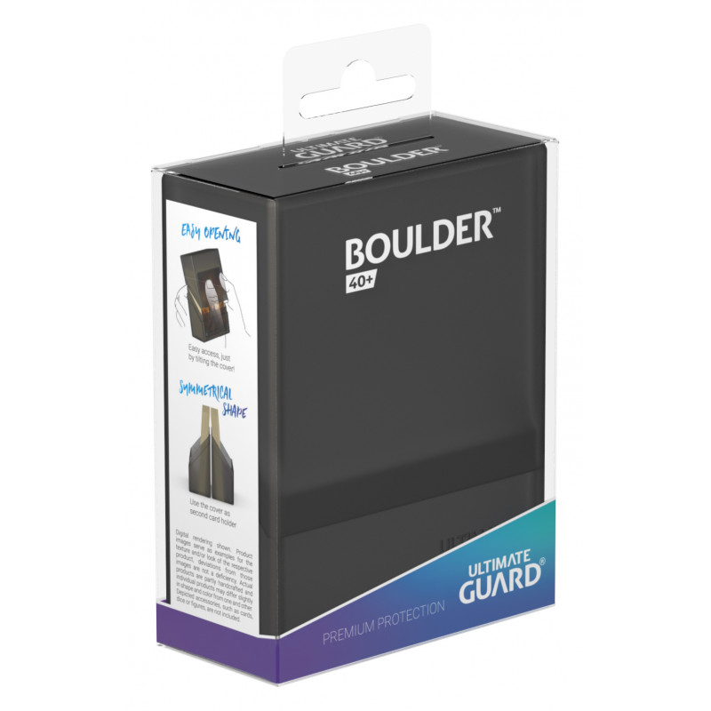 Ultimate Guard - Deck Case 40+ Boulder - Onyx