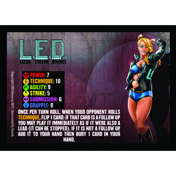 L.E.D.  Lissa Evelyn Divinci