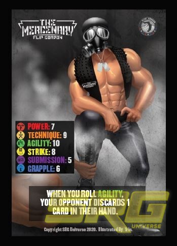 Mercenary Flip Gordon with Mask