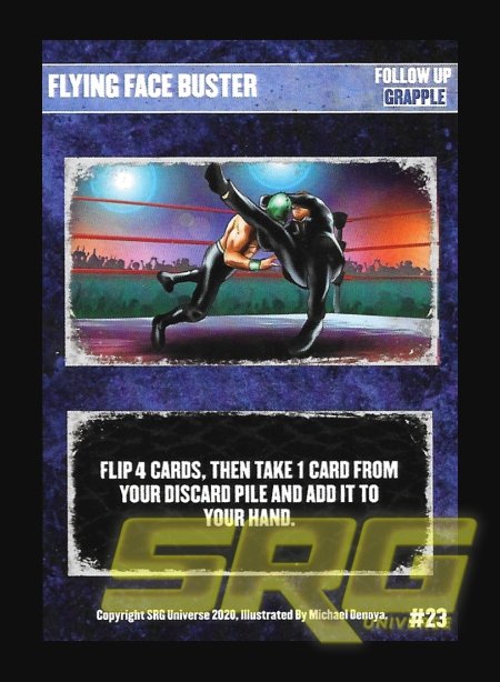 23 - Flying Face Buster (Alt Art)
