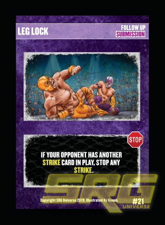 21 - Leg Lock (Foil)