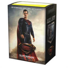 Dragon Shield: Standard Size Sleeves - Matte - JL Superman Art, Limited Edition (100 count)