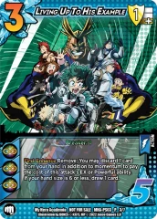 Living Up To his Example (Foil)