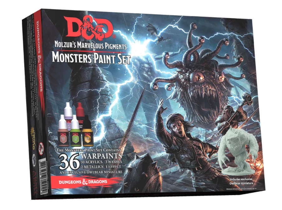 Dungeons & Dragons Nolzur`s Marvelous Pigments: Monster Paint Set
