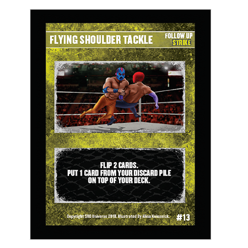 13 - Flying Shoulder Tackle